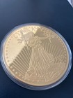 The Jumbo Gold Dream Gold Double Eagle Coin Collection Cu Layerd In 24 K Gold — photo 1