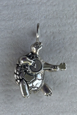 Grateful Dead Terrapin Turtle Pendant  GDM Sterling Silver 1992