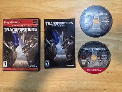 Transformers: The Game Greatest Hits (PlayStation 2 PS2 2007) CIB w/ Bonus Disc