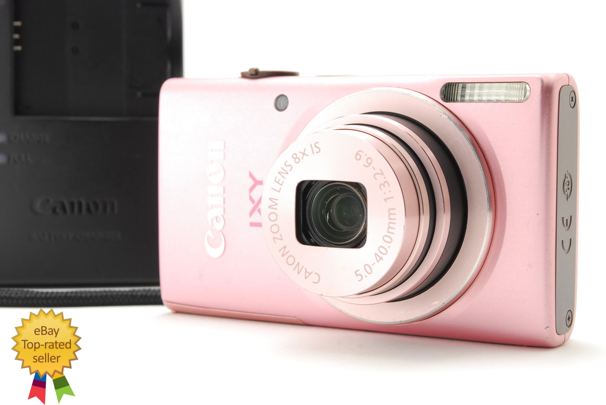 Canon IXY 100F （PK） ピンク　デジタルカメラ　純正ケース付き CONTAX（コンタックス） Canon IXY 100F(ピンク 良品 動作確認済み 1