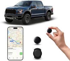 Mini GPS Tracker for Vehicles – Hidden Magnetic Car Tracker Device, Real-Time GP