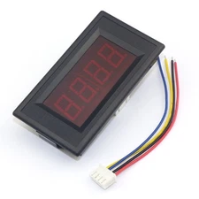 0.5" +/- 0-2A DC Current Measurement Panel Ammeter Digital Ampere Meter