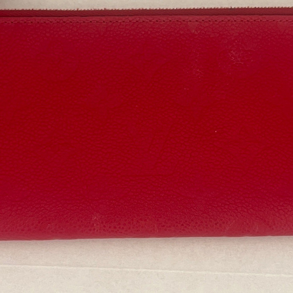 Louis Vuitton Adele Wallet Monogram Empreinte Red. - image 3