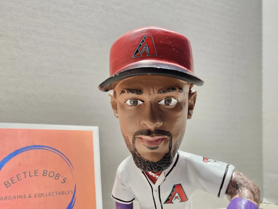 Ketel Marte Arizona Diamondbacks MLB 2025 SGA Bobblehead NIB Chip In Hair - Image 2 of 4