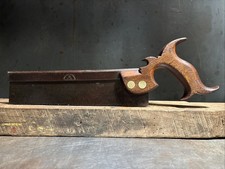 Antique Moulson Bros 10 Dovetail Saw Sheffield Woodworking And Carpentry