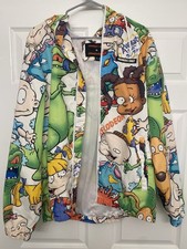 Nickelodeon Rugrats Members Only Windbreaker Men's Jacket Size X-Large