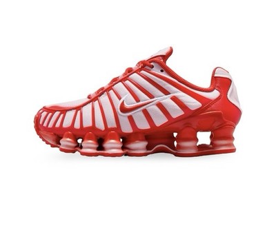 Size 7Y - Nike Shox TL GS-Pink Foam/Habanero Red-white (IQ5090-663)