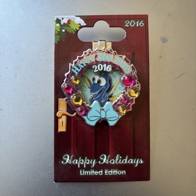 2016 Disney Holiday Resort Wreath Pin Art of Animation Resort, Dory Finding Nemo
