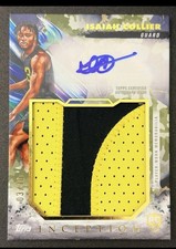Isaiah Collier 3/10  Rookie 2024-25 Topps Inception  Jumbo Relic Auto Patch