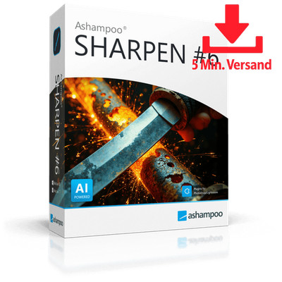 Ashampoo SHARPEN #6 (1 PC - Lifetime) ESD Bild Video Audio Key Download