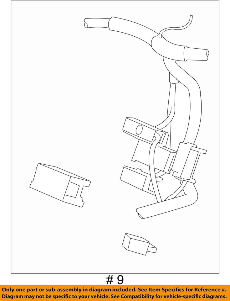 Arnés para Chevrolet Corvette 2006-2008 carrocería ASM FRT e I P 25805596 - nuevo OEM Foto 3 de 3