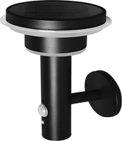 Osram Solar AußEnbeleuchtung Schwarz Edelstahl IP44 Bewegungsmelder Sensor