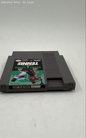 Top Players Tennis Chris Evert & Ivan Lendl Game Cartridge For Nintendo NES