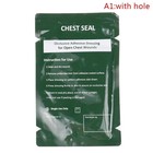 Chest Seal Vented First aids Patches Emergency Trauma Sticker Dressing Bandages