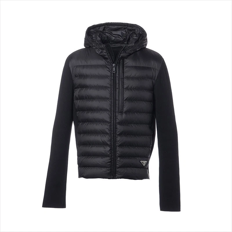 PRADA Taglia: 50 Piumino Cambio Maglia 18 anni Giacca Nero WS15498