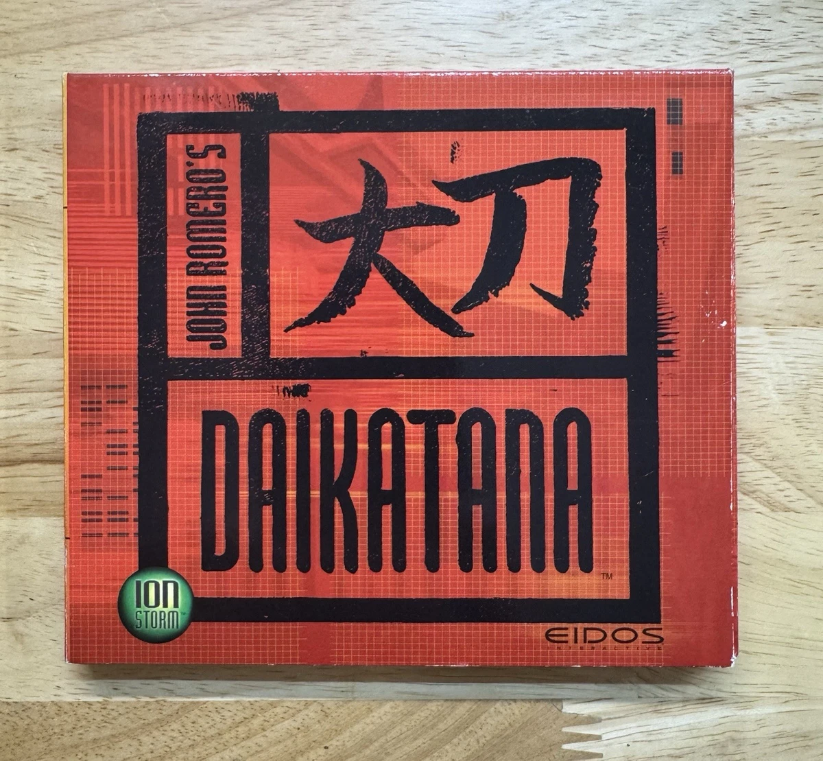 Jeu PC John Romeros Daikatana édition grande boîte avec démos Eidos et disques - France