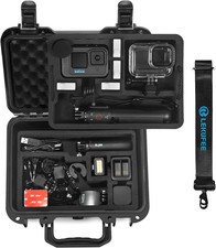 Lekufee Waterproof Hard Case for Gopro Hero 13/12/11/10/9/8/Media Mod/Gopro Volt