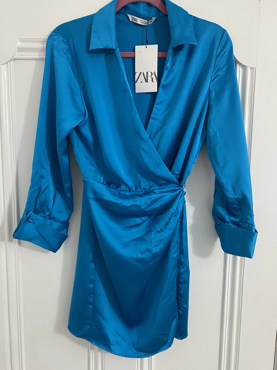 Zara Satin Blue Dresses for Women for sale | eBay UK Zara Satin Blue Dresses for Women for sale | eBay UK