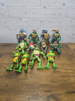 Vintage 2000s TMNT Lot Of 12 Figures  