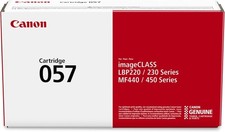 Canon 057 Black Toner Cartridge Compatible with LBP220 LBP230 MF440 MF450
