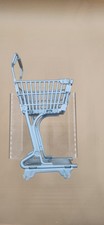 Mattel Barbie Doll Shopping Cart Grocery Store Buggy Gray Missing Wheels