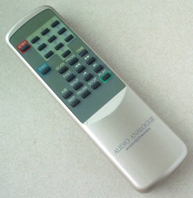 AUDIO ANALOGUE Maestro CDP Silver Tested Original Remote Control Japan JP F/S
