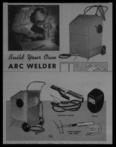 ARC WELDER How-To build PLANS 220 Volts 100 - 200 Amps