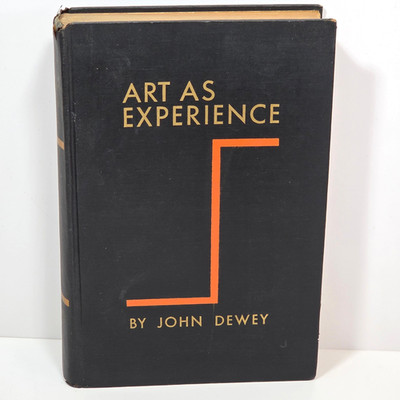 Art As Experience John Dewey First ED 1st Print 1934 HC Albert Barnes Foundation