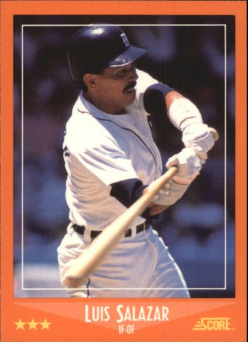 1988 Luis Salazar [Glossy] #13T