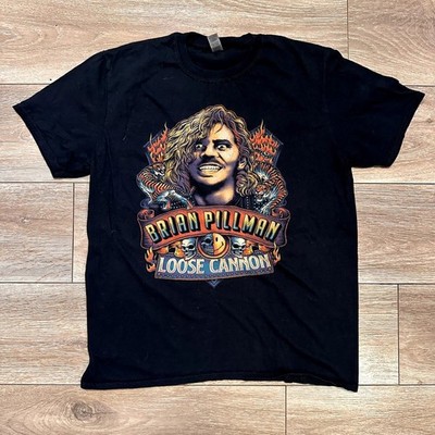 Brian Pillman Loose Cannon T-Shirt Cotton Tee For Men Size S-4XL
