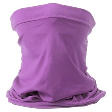 Summer Neck Gaiter Unisex Sun Protection Face Mask, Purple-Red