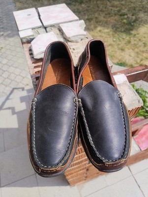 Men Allen Edmonds Loafers Brown Leather 43 #6NFI