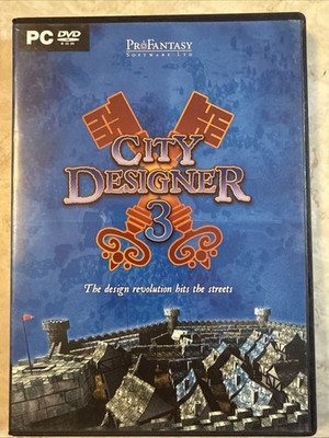 City Designer 3 (PC DVD-ROM) | ProFantasy Map Design Software RPG