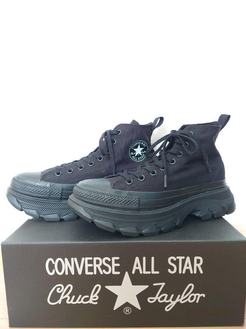 靴 Converse All Star (R) Trek Wave Hi Black Converse All Star Trek Wave Hi Black Size US8 NEW from Japan | eBay