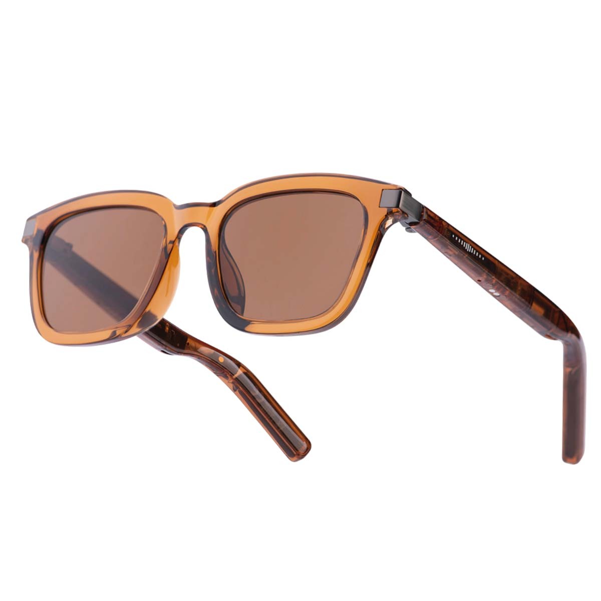 Lunettes connectées anti-UV Bluetooth avec micro pour smartphone Android et iOS