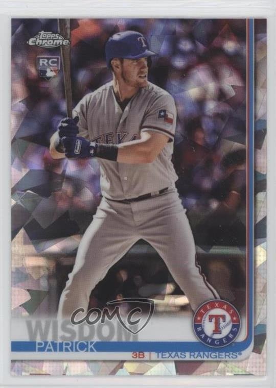 2019 Topps Chrome Sapphire Edition Patrick Wisdom #578 uk2
