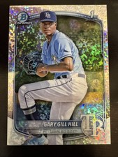 2025 Bowman Gary Gill Hill Chrome Mini Diamonds Refractor 1st #BCP-55