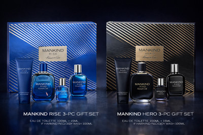 Kenneth Cole Mankind 3pc Gift Set Rise or Hero 100ml EDT + 15ml + Body Wash