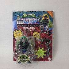 Masters of the Universe Origins Snake Face Figure Retro Deluxe 2022 Mattel MOTU