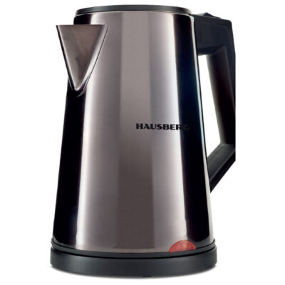 Hausberg  2 Liter Wasserkocher Teemaschine Edestahl 1800 W