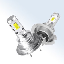 For VW GOLF MK5 6 7 LED XENON WHITE HEADLIGHT BULBS 2X H7 DIP BEAM LIGHT GTi TDi