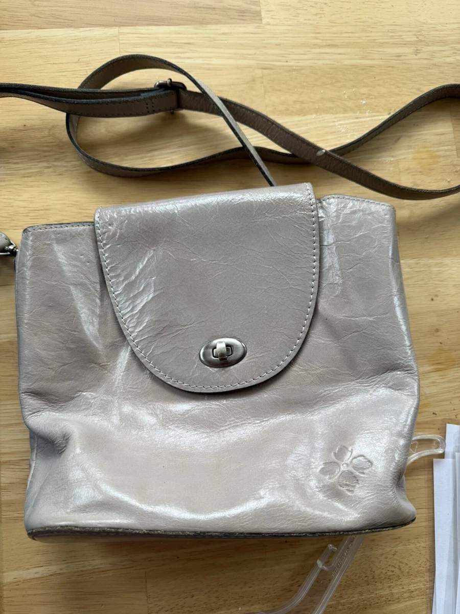 Patricia Nash Oviella Convertible Backpack Stone Gray Patricia Nash Oviella Leather Convertible Backpack Bag-Stone  main image 3