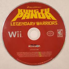 2008 Kung Fu Panda Legendary Warriors Nintendo Wii Video Game Loose Disc Only