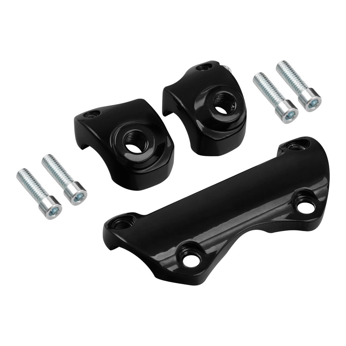 1'' Handlebar Riser Top Clamps Fit For Harley Touring Electra