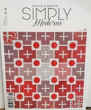 Simply Moderne Issue 19 Quilts  Crafts FREE SHIPPING CB