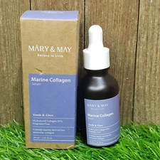 Mary & May MARINE COLLAGEN SERUM for Face - Exp: 8/2026 - 30ml/1.01 oz