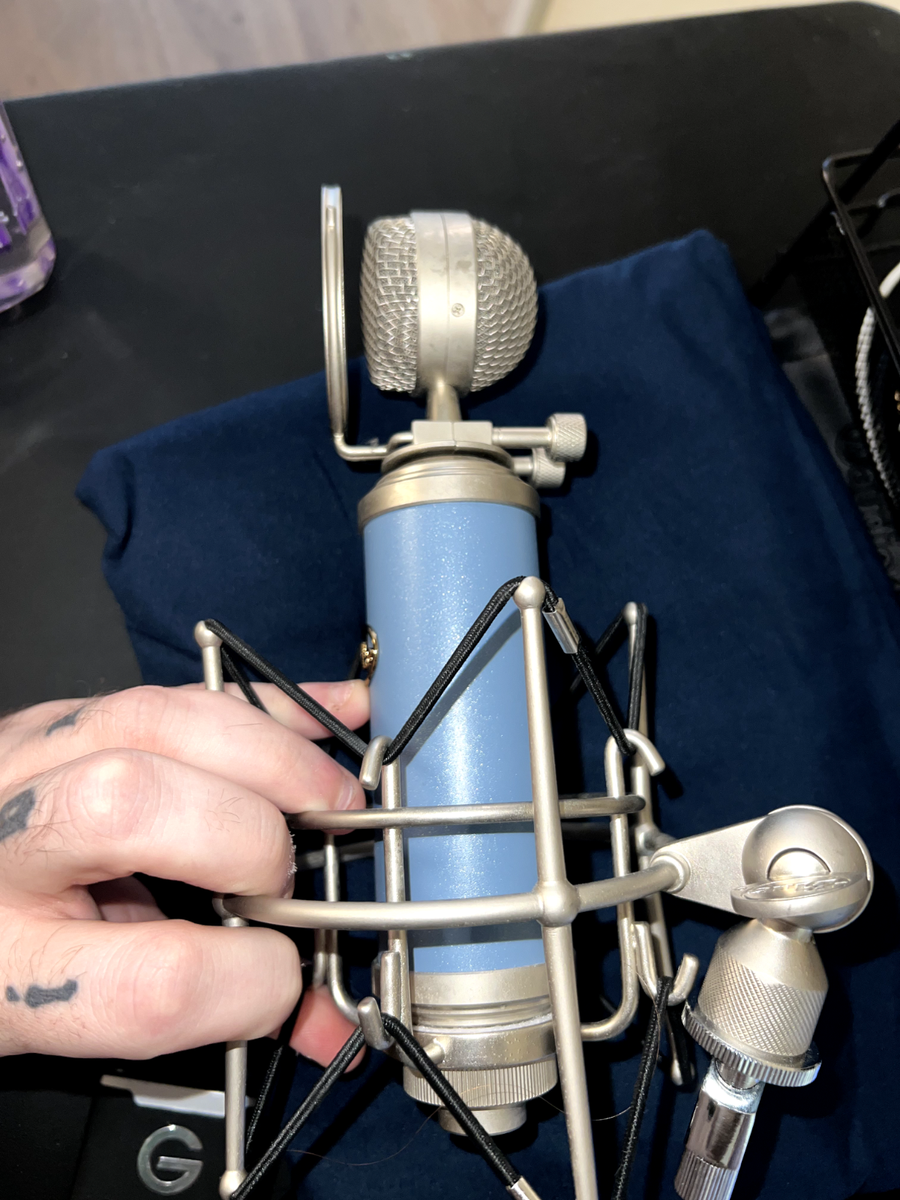 Bluebird Blue Studio Condenser XLR Recording Microphone 83-71557