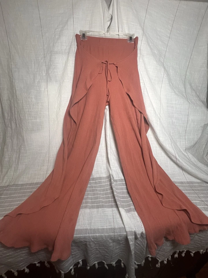 Pantalones Free People FP BEACH Front Tie Wrap Medianos C Foto 2 de 4
