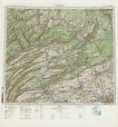Russian Soviet Military Topographic Map - SCRANTON (USA, Pennsylvania), ed. 1981