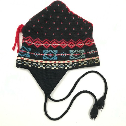 VINTAGE Marceau Ear Flap Beanie Ski Hat 